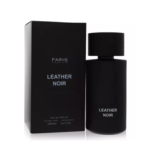 Apa de Parfum Leather Noir, Fariis, barbati - 100ml